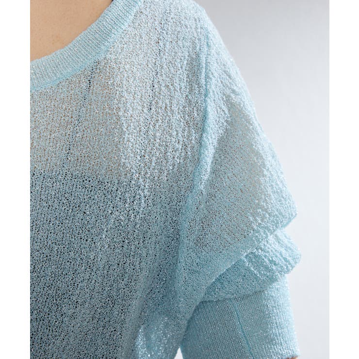 【Kastane】ラメシアーニットプルオーバー | PAL GROUP OUTLET | 詳細画像33 