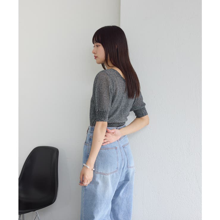 【Kastane】ラメシアーニットプルオーバー | PAL GROUP OUTLET | 詳細画像37 