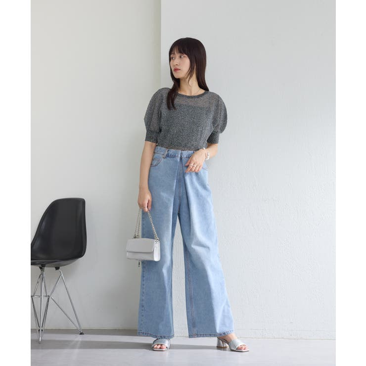 【Kastane】ラメシアーニットプルオーバー | PAL GROUP OUTLET | 詳細画像39 