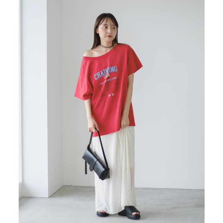 【Kastane】オフショルピグメントTEE | PAL GROUP OUTLET | 詳細画像34 