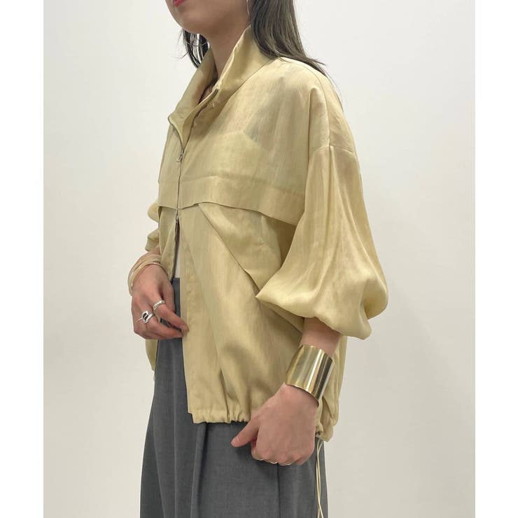 Omekashi（オメカシ）の「シアーワイドブルゾン（ブルゾン