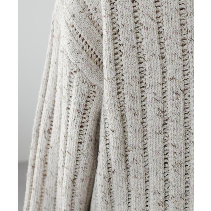 【Discoat】MIX糸ワイドリブプルオーバー | PAL GROUP OUTLET | 詳細画像24 