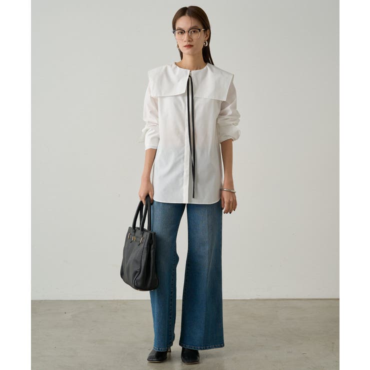 Loungedress ブラウス シャツ ジョーゼットインナーブラウス