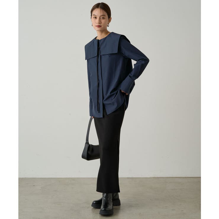 Loungedress】ボウタイカラーBL[品番：PALW0004677]｜PAL GROUP