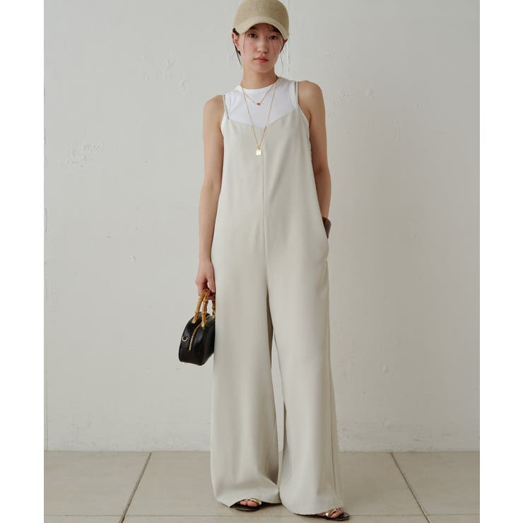 ト セール おすすめ Loungedress】キャミオールインワン[品番：PALW0004673]｜PAL サロペット・オーバーオール・オールインワン
