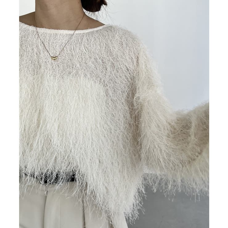 CAPRICIEUX LE'MAGE】2WAYフリンジプルオーバー | OUTLET