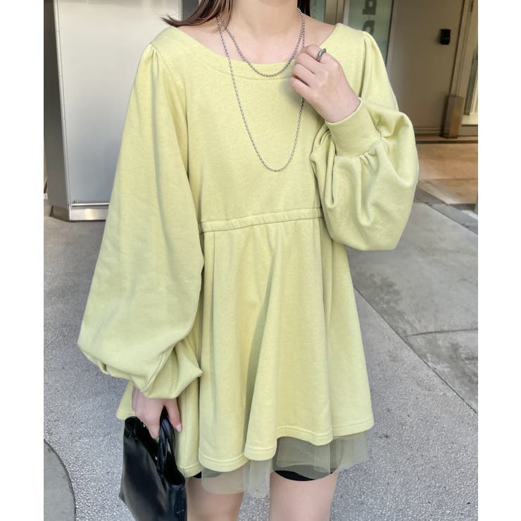 【mystic】ペプラムミニワンピース | PAL GROUP OUTLET | 詳細画像2 