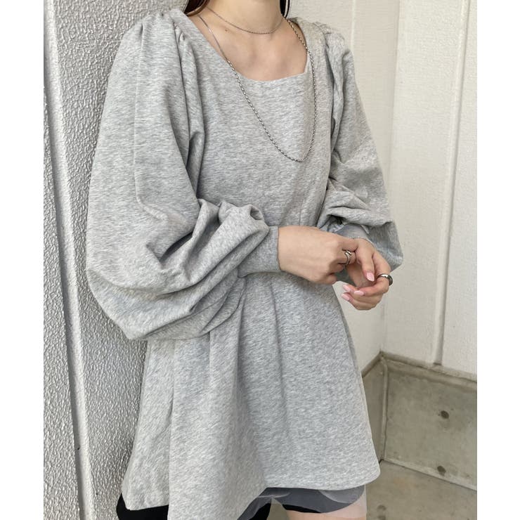 【mystic】ペプラムミニワンピース | PAL GROUP OUTLET | 詳細画像5 