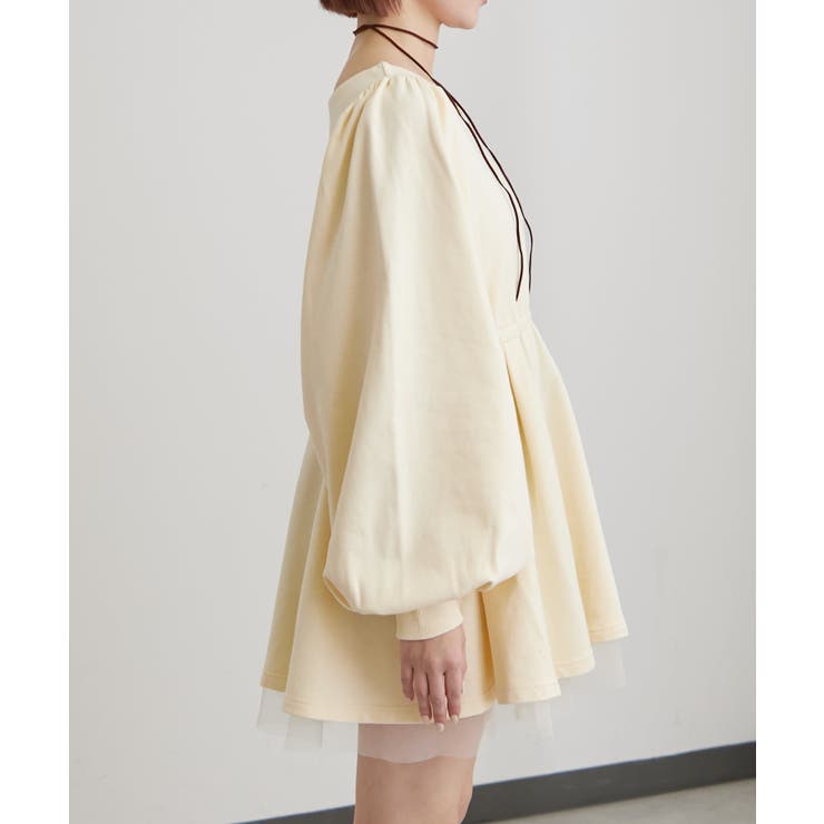 【mystic】ペプラムミニワンピース | PAL GROUP OUTLET | 詳細画像17 