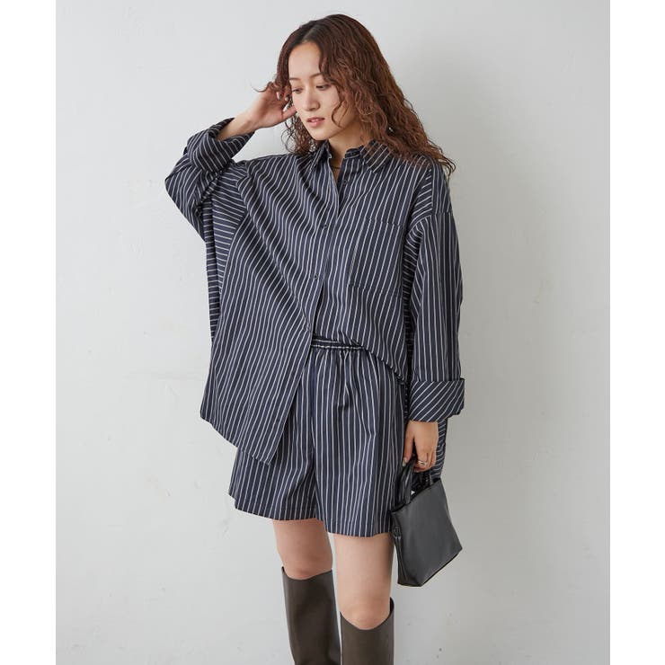 mystic】ストライプシャツ[品番：PALW0004698]｜PAL GROUP OUTLET