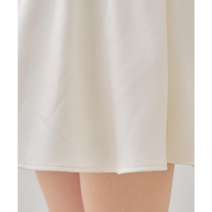 【Chico】ボリュームフレアサテンライクミニSK | PAL GROUP OUTLET | 詳細画像27 