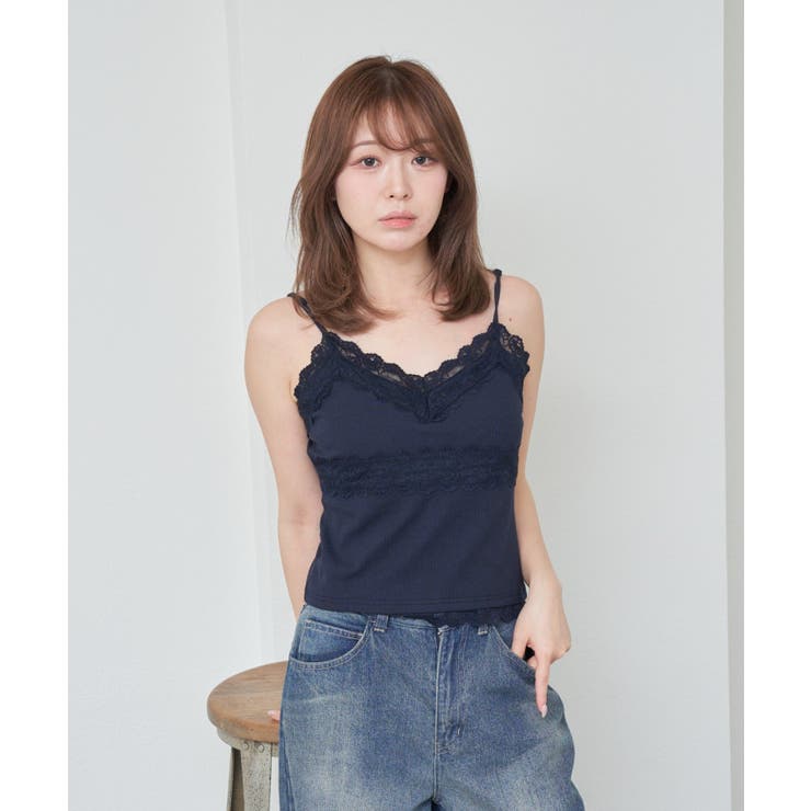 【RAY CASSIN】パット付レースキャミ | PAL GROUP OUTLET | 詳細画像14 