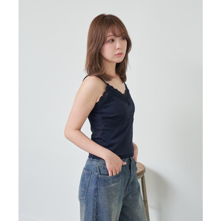 【RAY CASSIN】パット付レースキャミ | PAL GROUP OUTLET | 詳細画像18 