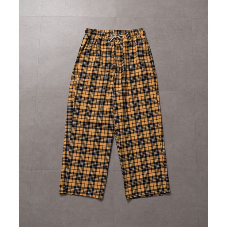 Amazon.co.jp: ロングパンツ メンズ ワイドパンツ グレン