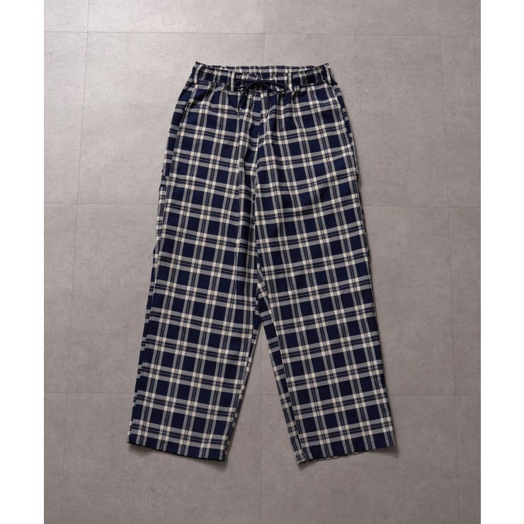 登場! Ciaopanic】コットンチェックワイドパンツ[品番：PALW0004763 パンツ