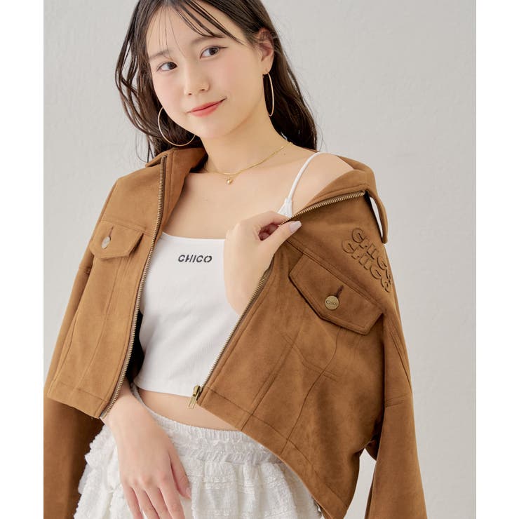 Chico】ロゴ刺?パット付きキャミ[品番：PALW0004779]｜PAL GROUP