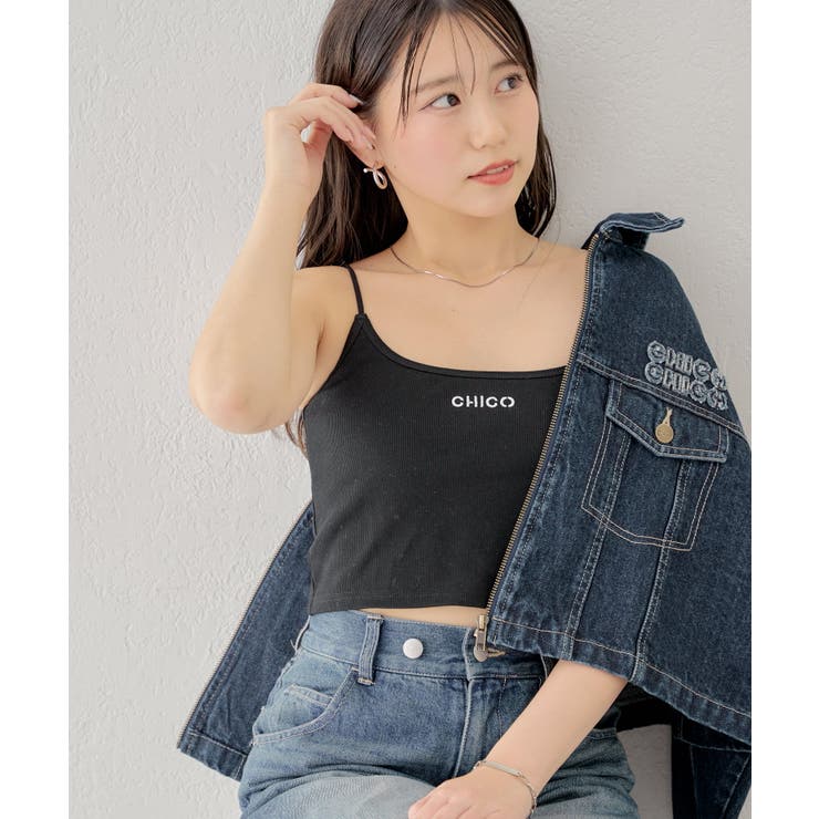 Chico】ロゴ刺?パット付きキャミ[品番：PALW0004779]｜PAL GROUP