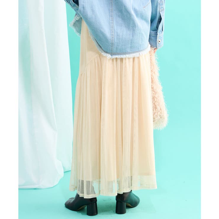 CIAOPANIC TYPYレザーカーゴイージースカート CIAOPANIC TYPY（チャオパニックティピー）の「レザーカーゴ