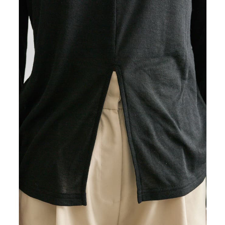 【mystic】袖ギャザーシアーカットソー | PAL GROUP OUTLET | 詳細画像20 