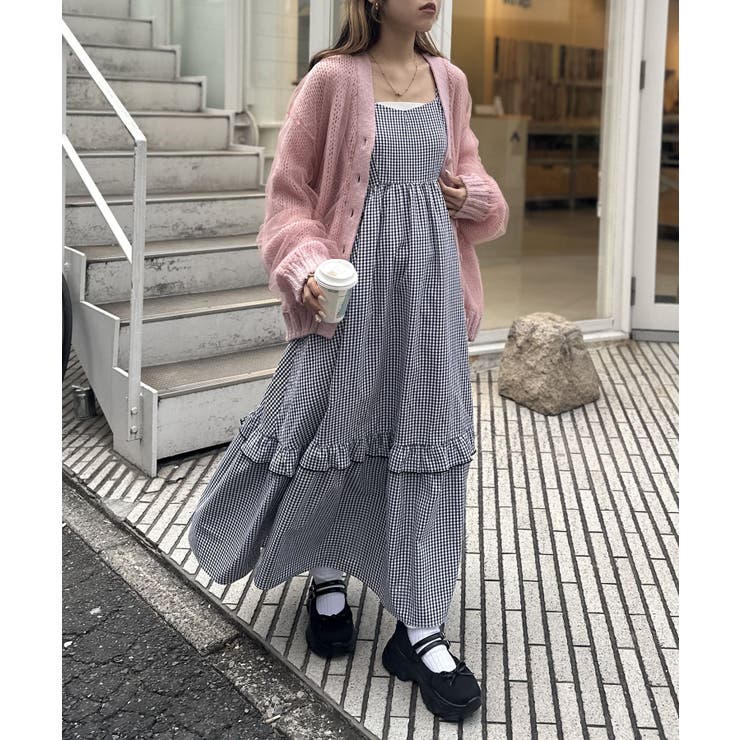 w closet】チュールニットカーディガン[品番：PALW0004826]｜PAL GROUP