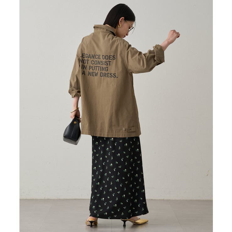 PAL GROUP OUTLET｜【Loungedress】バックロゴシャツブルゾン