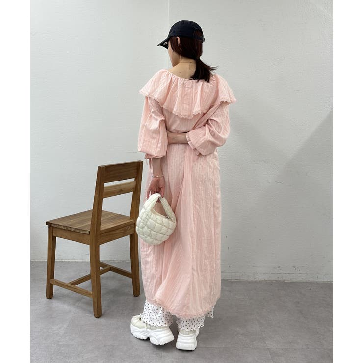 w closet】コットンフリルワンピース[品番：PALW0004827]｜PAL