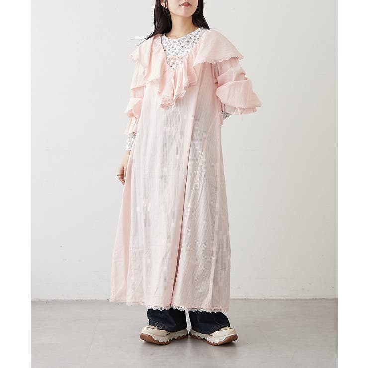 てなグッズや w closet】コットンフリルワンピース[品番：PALW0004827]｜PAL ワンピース