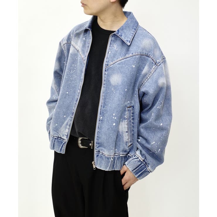 お得セット WHO'S gallery】スプレーブリーチステンカラーブルゾン[品番 WHO ジャケット・アウター