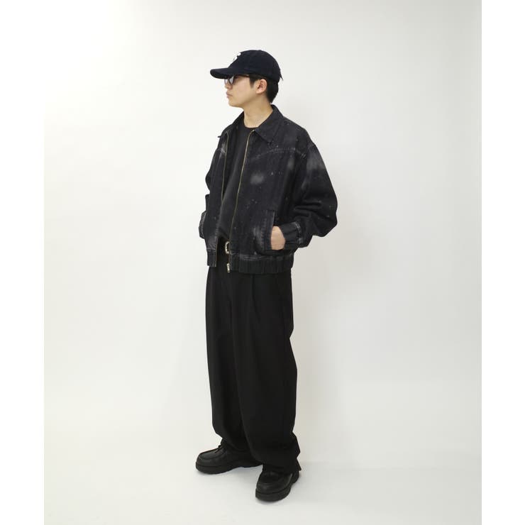 WHO'S WHO gallery】スプレーブリーチステンカラーブルゾン[品番 WHO'S WHO gallery】スプレーブリーチステンカラーブルゾン[品番