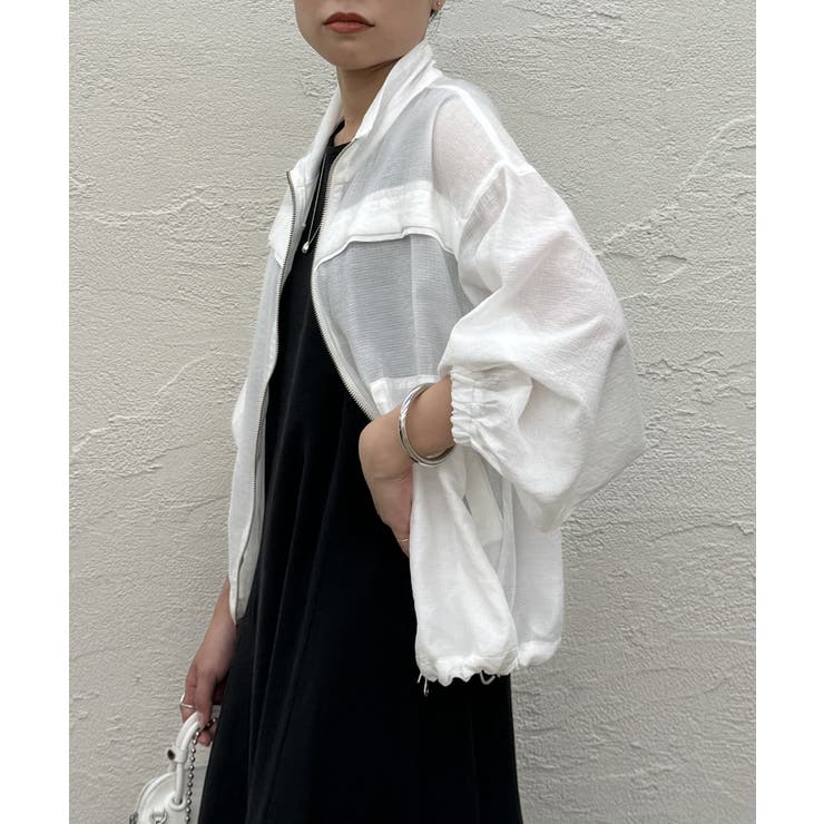 Loungedress】スタンドカラーシアーBZ[品番：PALW0004846]｜PAL
