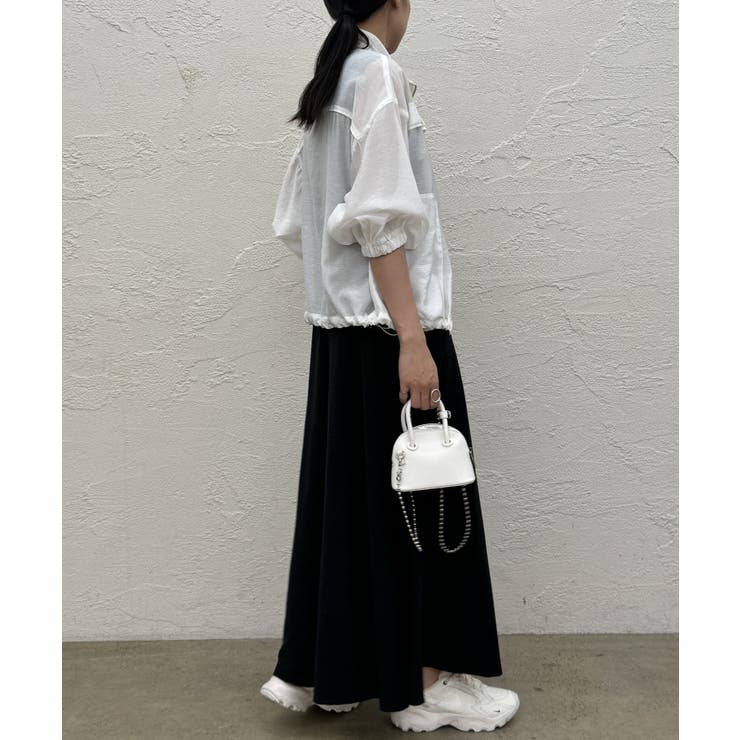 Loungedress】スタンドカラーシアーBZ[品番：PALW0004846]｜PAL