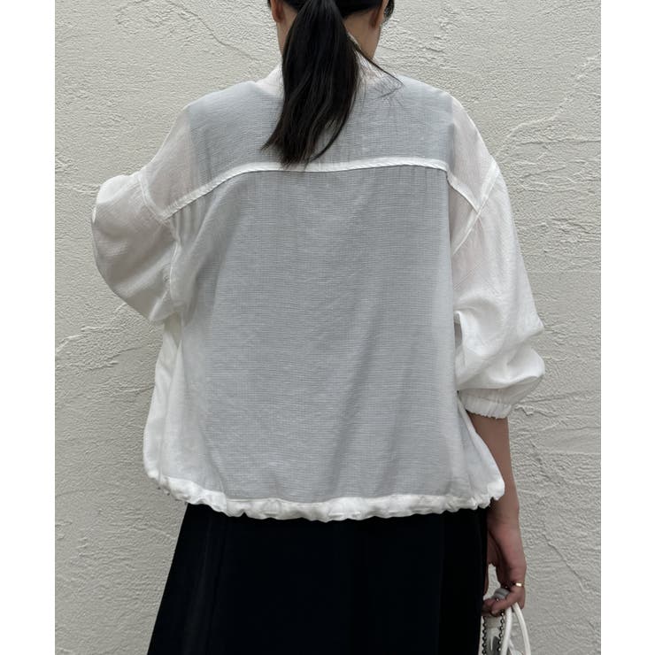 LOUNGEDRESS（ラウンジドレス）の「スタンドカラーシアー