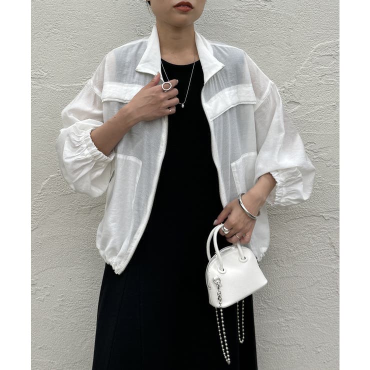 LOUNGEDRESS（ラウンジドレス）の「スタンドカラーシアー