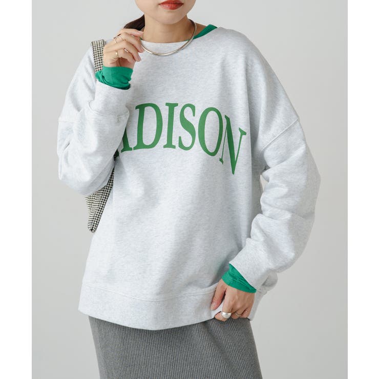 Loungedress】2WAYロゴスウェットPO[品番：PALW0004839]｜PAL