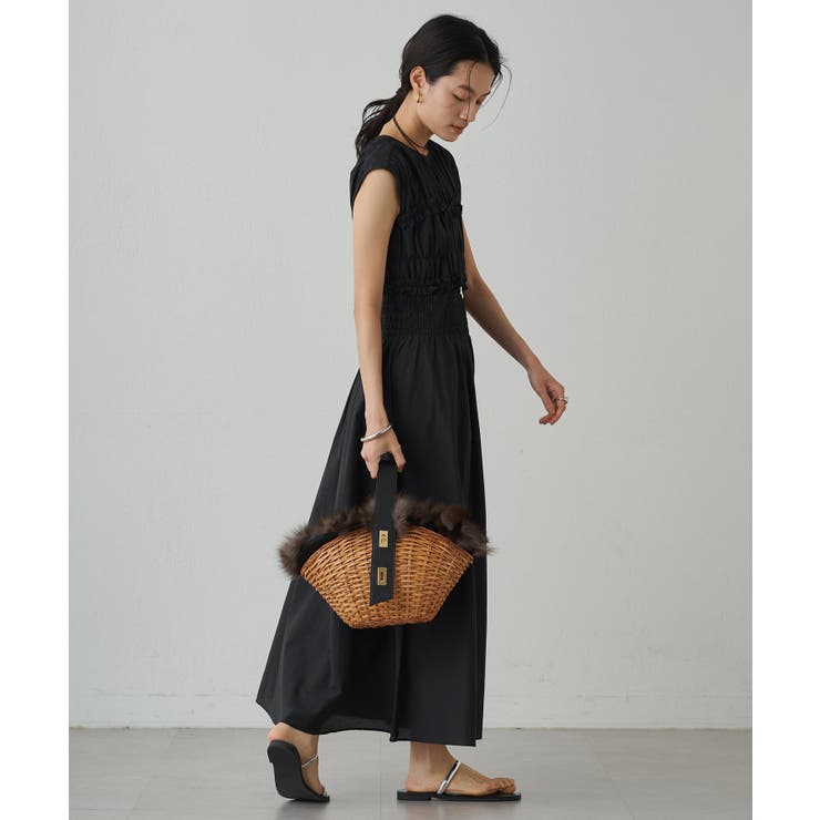 Loungedress】シャーリングノースリOP[品番：PALW0004849]｜PAL