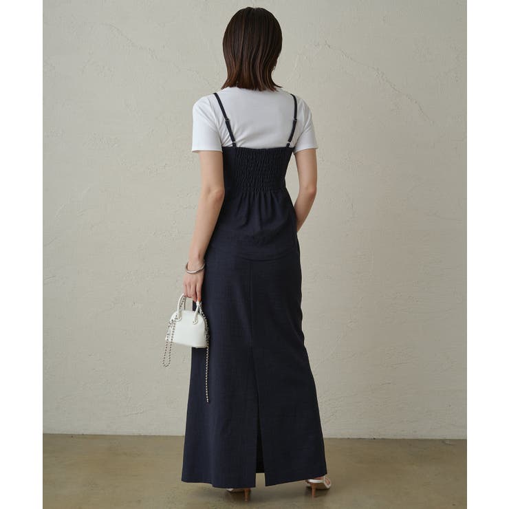 【Loungedress】リネンライクフレアスカート Loungedress】リネンライクフレアスカート | OUTLET