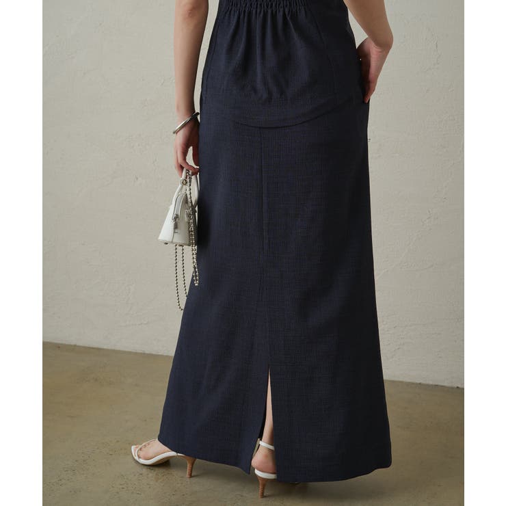 Loungedress】リネンライクフレアSK[品番：PALW0004844]｜PAL
