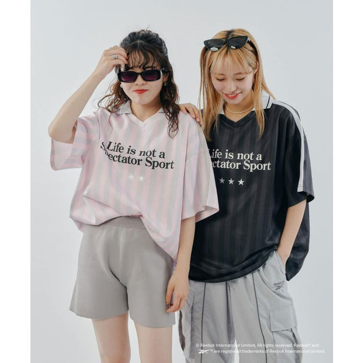 CIAOPANIC TYPY】Reebok別注ゲームシャツ[品番：PALW0004923