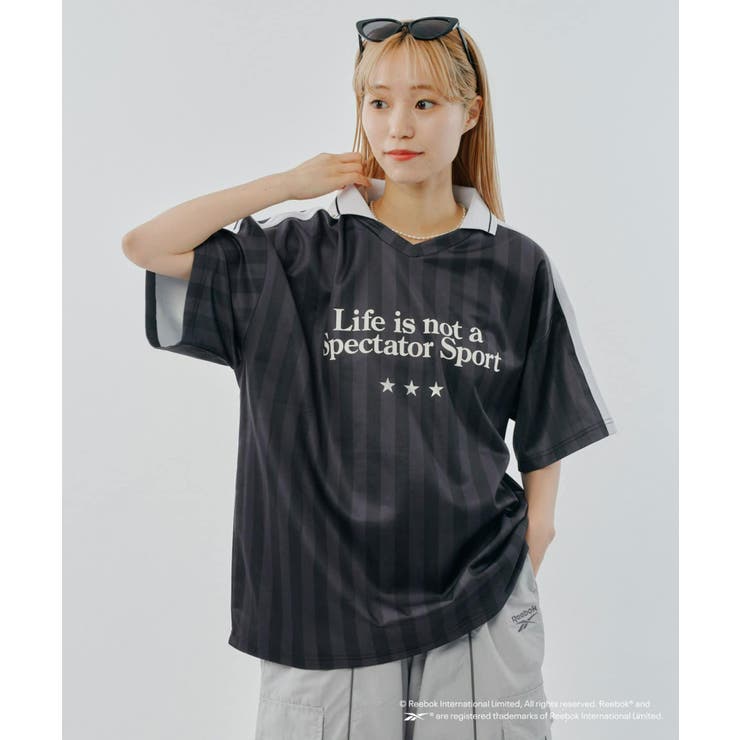 CIAOPANIC TYPY】Reebok別注ゲームシャツ[品番：PALW0004923]｜PAL