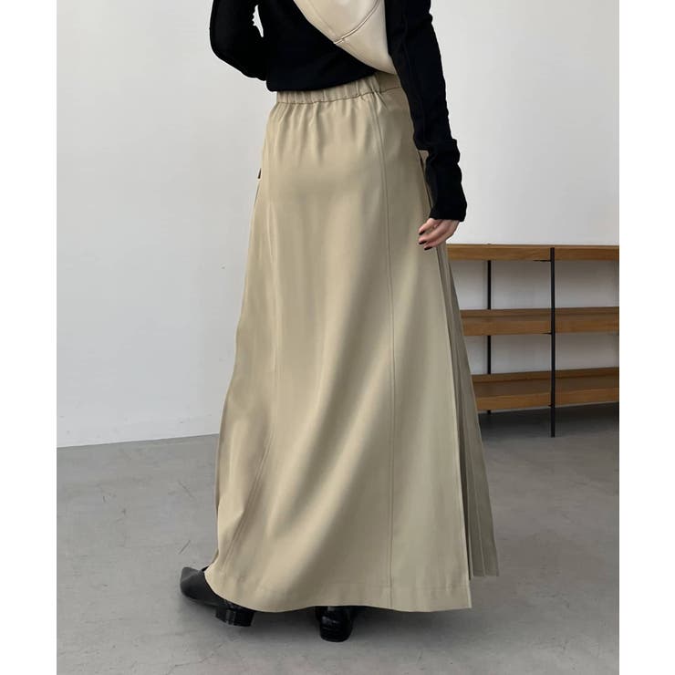 【CAPRICIEUX LE&#039;MAGE】サイドプリーツSK | PAL GROUP OUTLET | 詳細画像12 