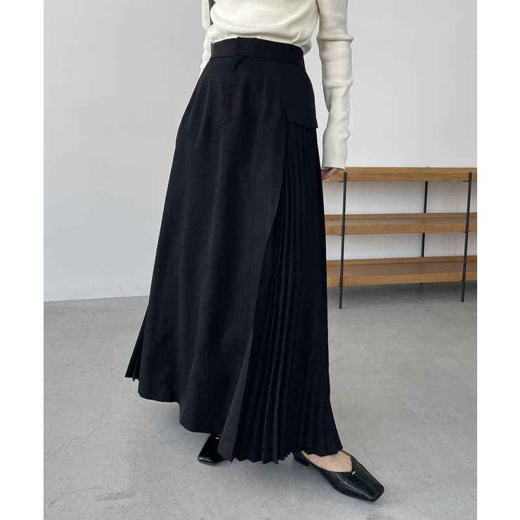 【CAPRICIEUX LE&#039;MAGE】サイドプリーツSK | PAL GROUP OUTLET | 詳細画像20 