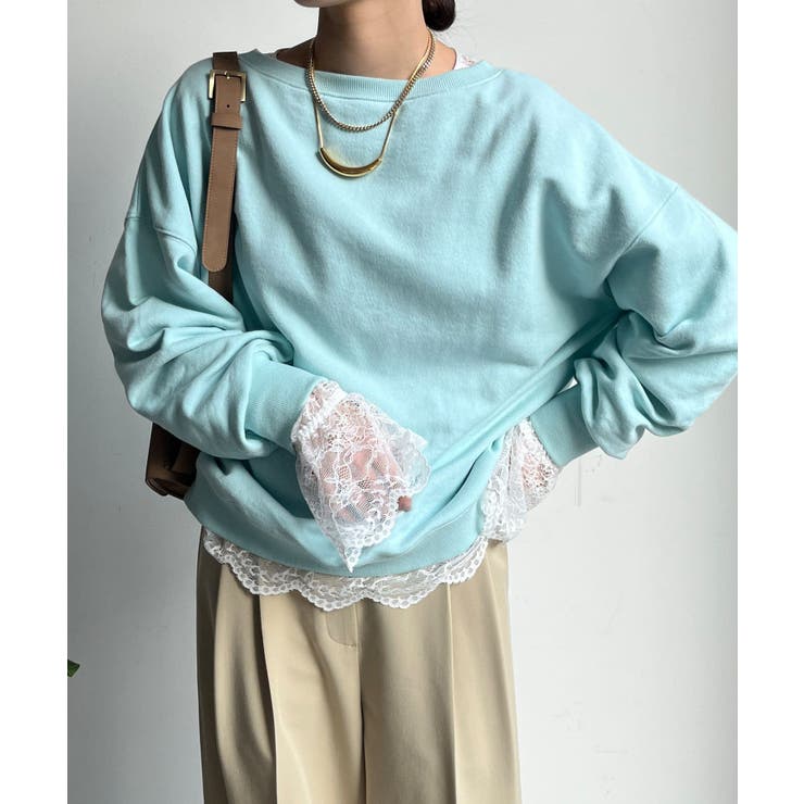 RE ARRIVAL/再入荷 DouDou】スカラレースブラウス[品番：PALW0004872]｜PAL GROUP トップス