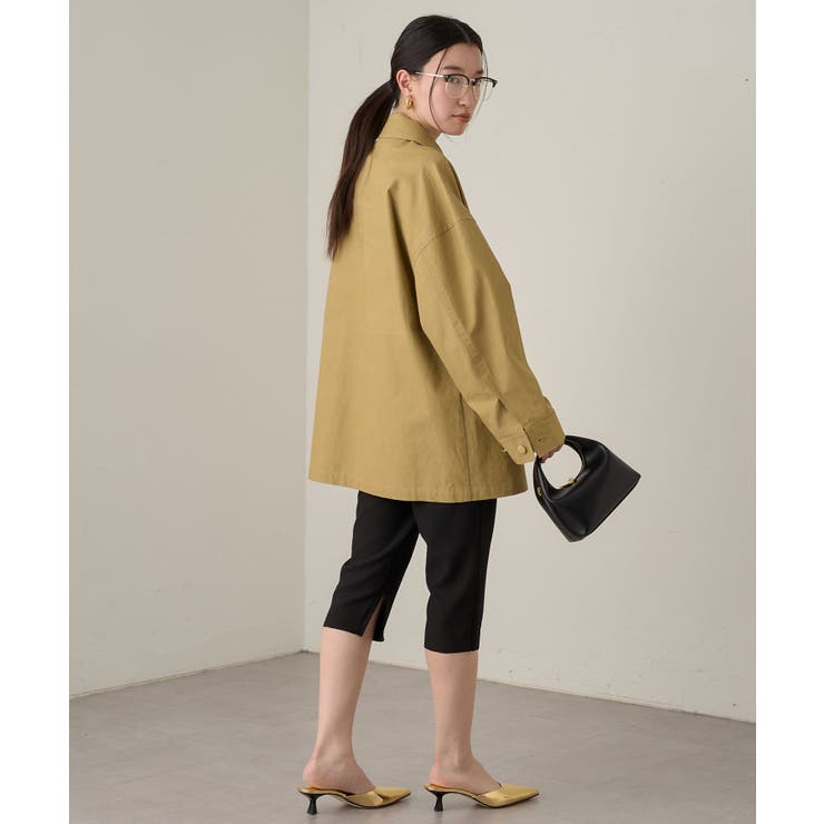 Loungedress】カットジョーゼットハーフPT[品番:PALW0004969 Loungedress】カットジョーゼットハーフPT[品番:PALW0004969