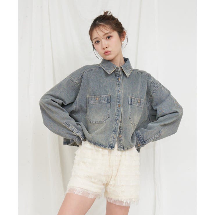 LBLE | 【RAY CASSIN】ワークデニムショートシャツ | PAL GROUP OUTLET