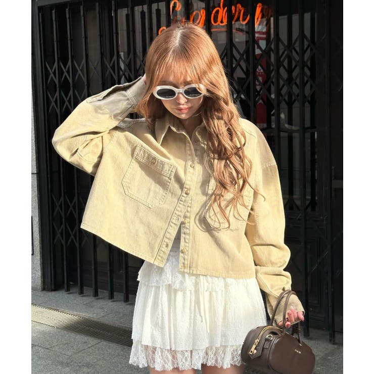 【RAY CASSIN】ワークデニムショートシャツ | PAL GROUP OUTLET | 詳細画像14 