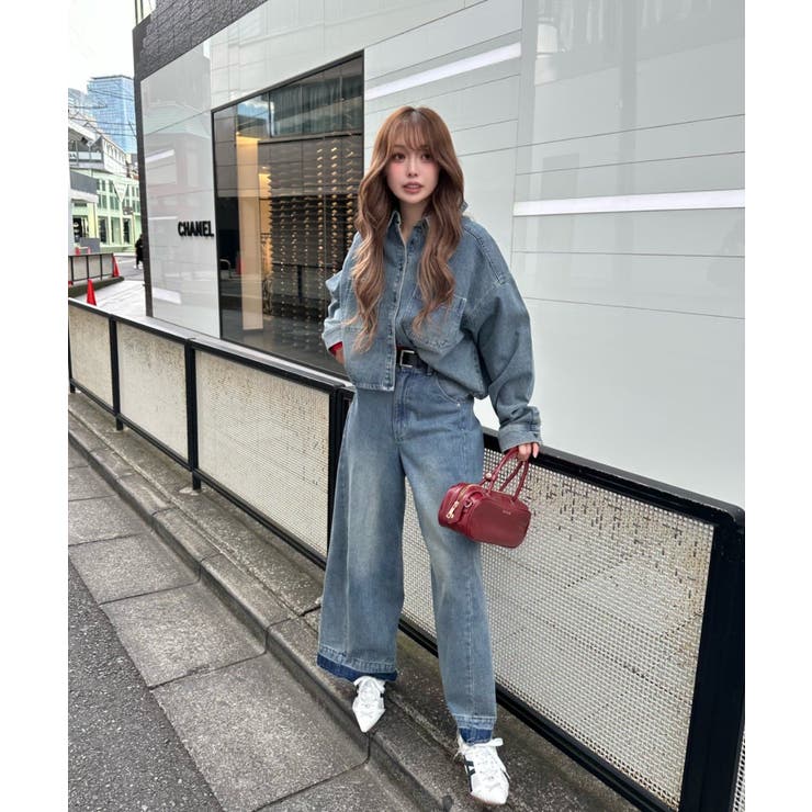 【RAY CASSIN】ワークデニムショートシャツ | PAL GROUP OUTLET | 詳細画像20 