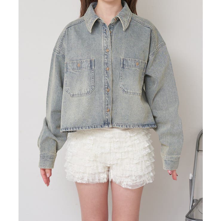 【RAY CASSIN】ワークデニムショートシャツ | PAL GROUP OUTLET | 詳細画像23 