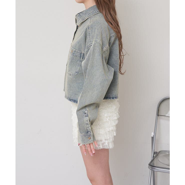 【RAY CASSIN】ワークデニムショートシャツ | PAL GROUP OUTLET | 詳細画像24 