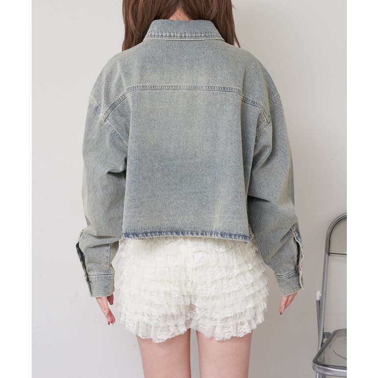 【RAY CASSIN】ワークデニムショートシャツ | PAL GROUP OUTLET | 詳細画像25 