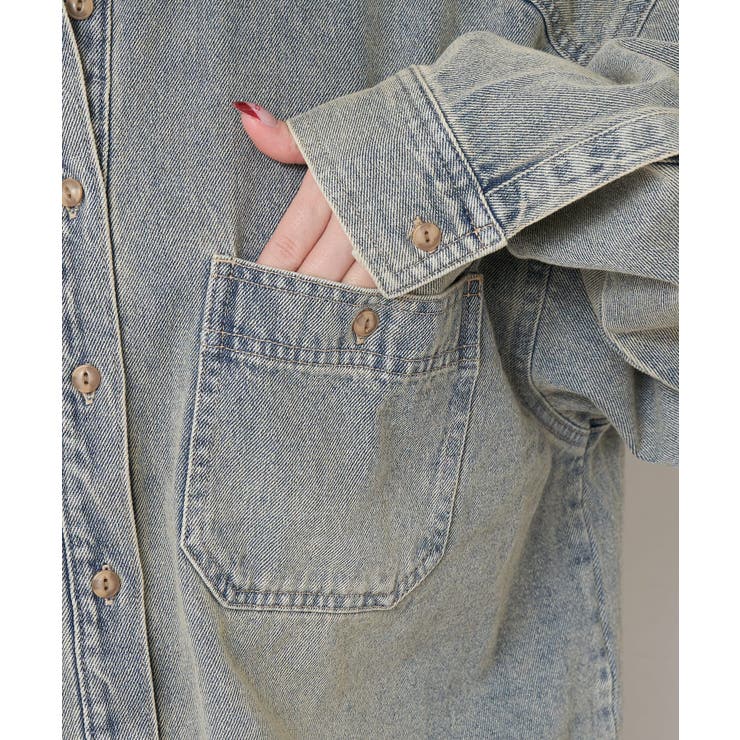 【RAY CASSIN】ワークデニムショートシャツ | PAL GROUP OUTLET | 詳細画像26 